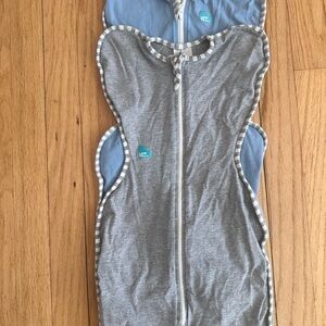 Love to Dream Swaddle Up Gray and Blue